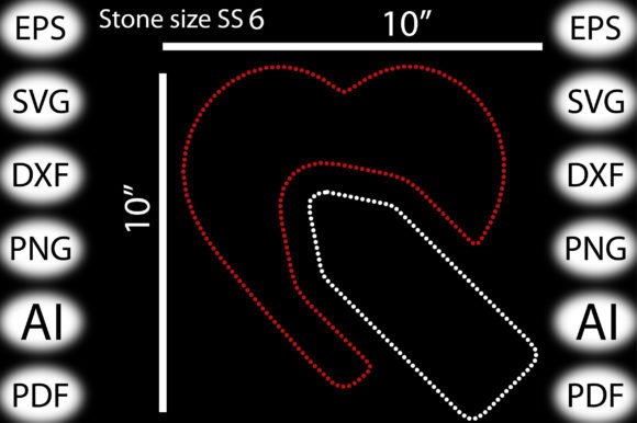 Download Valentines Day Rhinestone Design - Valentines Collection