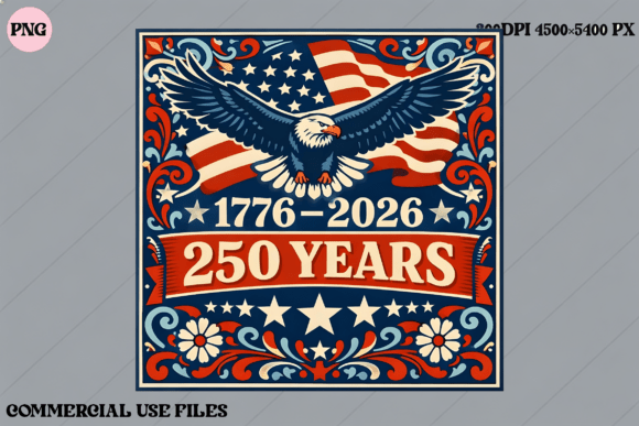 Download USA 250 Years Eagle Flag Graphic Design - Premium Resources