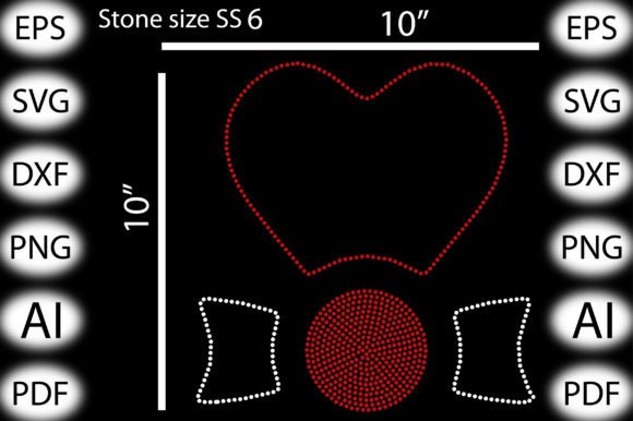 Download Valentines Day Rhinestone Design - Valentines Collection