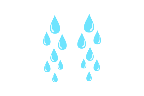 Download Raindrops. Blob of Clear Rain or Sweat, - Raindrops Collection