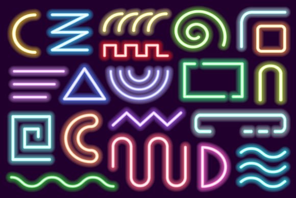 Download Neon Design Elements - Premium Bundle