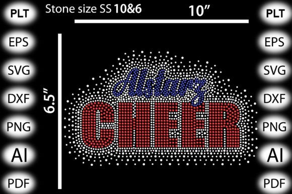 Download CHEER, Valentines Day Rhinestone Design - Valentines Collection